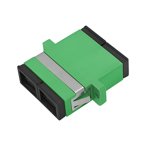 מתאם סיב אופטי דופלקס SC-SC UPC/APC SM מצב יחיד/MM מצב מרובה OM3/OM4 אוגן FTTH עם אוזניים לחדר שרתים ברשת - Product Image 4