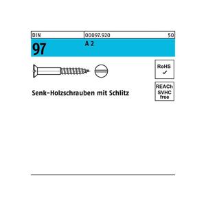 สกรูงานไม้ DIN 97 Senkkopf schlitz XMM - Product Image 1