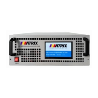 Carga Electrónica Programable de Alta Precisión MATRIX APL6000 6kW 6000VA 220V con Instrumentos de Medición RS232 Metálicos