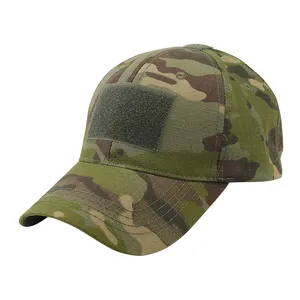 Camouflage Tactical Baseball Caps Hats With Custom Logo Adjustable Dad Hat Golf Hats Caps