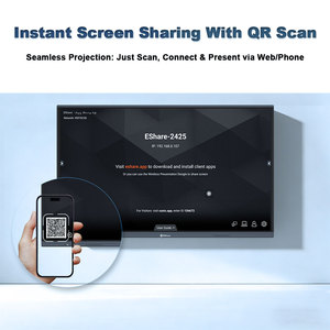 Tableaux blancs interactifs numériques à double système, écrans tactiles intelligents de 55, 65, 75, 85, 86, 98 et 110 pouces pour les conférences - Product Image 2