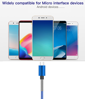 Moustiquaire Anti-casse en métal, ressort, charge rapide, câble Micro USB V8, 0.2m 1m 1.2m 1.8m 2m 3m