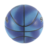 Ballon de basketball personnalisé de haute qualité en cuir microfibre taille 5/6/7 pour entraînements et matchs en salle, avec logo couleur imprimé