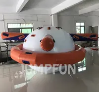 Mainan Floating Satrun Tiup Diameter 13 Kaki, Mainan Taman Air UFO Tiup Batu Air