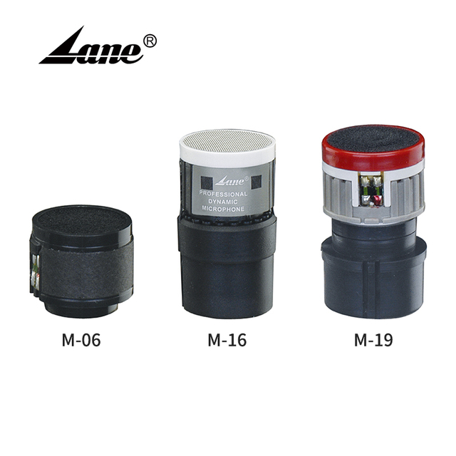 Lane Professional Wired Dynamic Microphone Replacement Cartridge Mic Capsule Wireless Head Microphone China for Singing 12 Kg -