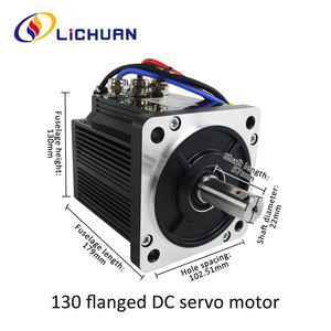 ชุดควบคุมมอเตอร์เซอร์โว Lichuan แรงดันต่ำ 48V45A 2500RPM 1.5KW ชุดควบคุมมอเตอร์เซอร์โว DC 1500W 6N.m สำหรับพลังงานใหม่/งานแกะสลัก - Product Image 4