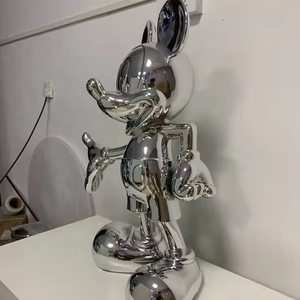 Estatua Personalizada <span class=keywords><strong>de</strong></span> <span class=keywords><strong>Mickey</strong></span> <span class=keywords><strong>Mouse</strong></span> para Diseño <span class=keywords><strong>de</strong></span> Arte <span class=keywords><strong>Pop</strong></span> Proceso <span class=keywords><strong>de</strong></span> Galvanoplastia <span class=keywords><strong>de</strong></span> Fibra <span class=keywords><strong>de</strong></span> Vidrio Escultura <span class=keywords><strong>de</strong></span> Resina <span class=keywords><strong>de</strong></span> Jardín para Fans <span class=keywords><strong>de</strong></span> Dibujos Animados Real - Product Image 1