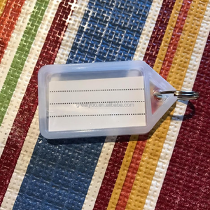 Các Loại Màu Sắc ID Nhãn Thẻ Nhựa Thẻ Chìa Khóa Với Chia Vòng Nhựa Keychain ID Tên Thẻ Với Thẻ Tên - Product Image 5