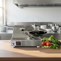 Machine à hacher et mélanger les légumes, la viande, l'ail et le poivre, capacité 20L 40L, pour garnitures de raviolis