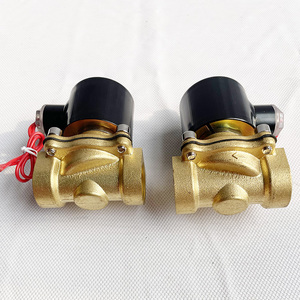 Válvula Solenoide <span class=keywords><strong>de</strong></span> Cierre Normal <span class=keywords><strong>de</strong></span> Cobre Puro para la Industria <span class=keywords><strong>de</strong></span> Refrigeración, Interruptor Electromagnético <span class=keywords><strong>de</strong></span> Agua/Aire AC220V DC24V - Product Image 1