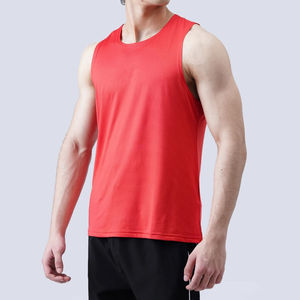 Camiseta sin mangas deportiva para hombre – Camiseta de entrenamiento sin mangas con ajuste elástico - Product Image 3