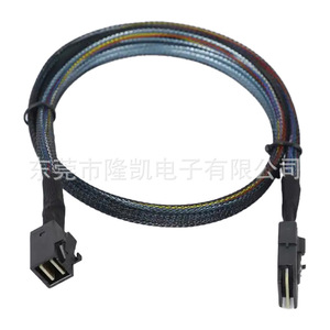 SFF 8643 To SFF 8087 Mini Sas Hd Cable 30awg Copper Shielded Server <b>Hard</b> <b>Drive</b> Data Cable - Product Image 1