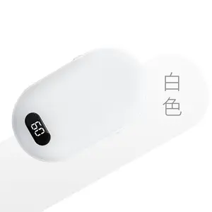 Обогреватель для рук с цифровым дисплеем 2022, двухсторонний обогреватель для рук с зарядкой, два в одном, металлический обогреватель для рук, USB, портативный обогреватель для рук