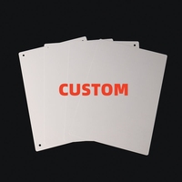 Plaque en aluminium vierge pour impression par sublimation, personnalisable, pour artisanat métallique, cadeaux et projets DIY