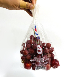 Envasado de alimentos transparente, bolsa plana de polietileno, bolsa de productos de plástico en un rollo, bolsas transparentes de almacenamiento de alimentos para frutas y verduras - Product Image 3