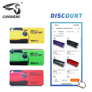 TPU PPF a colori personalizzati per auto riparate a calore con più opzioni di avvolgimento a colori pellicola per carrozzeria PPF - Product Image 2