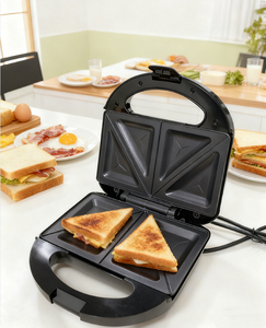 Offre Spéciale : Machine à Pain et Sandwichs Professionnelle 3-en-1 Antiadhésive Multifonctionnelle avec Fonction Gaufrier pour Usage Domestique Individuel - Product Image 1