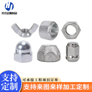 น็อตเหล็กคาร์บอนรูปทรงพิเศษสั่งทำพิเศษ ขนาดเมตริก ความแข็งแรงสูง ชิ้นส่วนรูปทรงไม่ปกติ สำหรับโครงการทางวิศวกรรม - Product Image 1