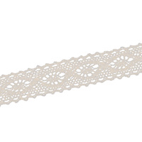 Ruban en dentelle de coton doux, accessoires décoratifs pour vêtements et rideaux