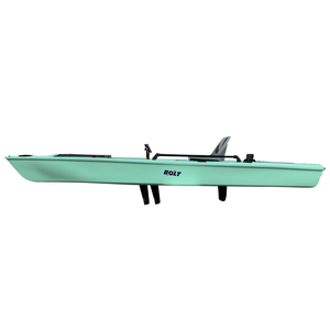 Kayak à <span class=keywords><strong>moteur</strong></span> électrique à pédale unique Nouveau design Canoë <span class=keywords><strong>gonflable</strong></span> assis sur le dessus <span class=keywords><strong>pour</strong></span> la pêche, le surf, l'aviron-Matériau durable en LLDPE - Product Image 6
