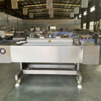 Machine à emballer sous vide automatique Dz 500 café riz maïs ensilage poulet viande scellant