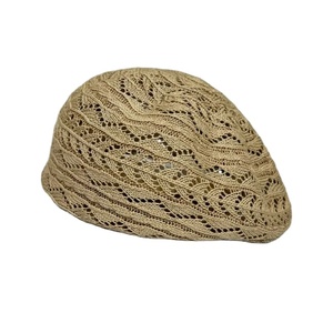 2026 New Fashion Chic Women <strong>Ladies</strong> <strong>crochet</strong> breathable Pillbox Hats <strong>Beret</strong> ivy newsboy cap hats driver hat - Product Image 2