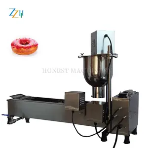 Máquina para hacer rosquillas de estructura simple/máquina para rosquillas automática Mini/freidora comercial Donuts