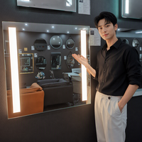 Miroir de salle de bain mural LED UL complet pour le marché américain, avec capteur tactile, anti-buée, CCT 3000K-6000K, 48*36 pouces, miroir de vanité lumineux personnalisé