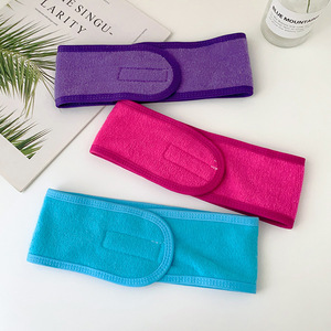 Bandeaux de Spa en Tissu Éponge Personnalisables avec Logo, Extensibles, Lavables, <span class=keywords><strong>pour</strong></span> Maquillage et Soins du Visage, <span class=keywords><strong>pour</strong></span> Femmes - Product Image 3