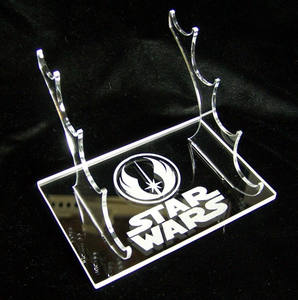 Soporte de <span class=keywords><strong>sable</strong></span> de luz, réplica maestra acrílica de corte láser de 4 niveles - Product Image 1