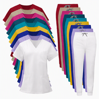 Tenues de travail pour femmes, ensembles d'uniformes de salon, accessoires d'infirmière, vêtements de travail aux couleurs vives
