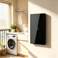 Interrupteur électrique intelligent innovant WHX06 40A, compatible Wi-Fi, fonctionne avec Alexa, Google Home, Android, design barre, pour usage domestique et hôtelier