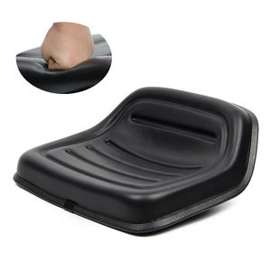 KL Seating New Black PVC Low Back Harvester Seat con 1,5 años de garantía para repuestos de tractores agrícolas - Product Image 3
