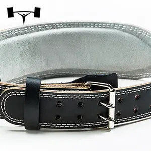 Gym Professional Fitness Leather Weightlifting Belt