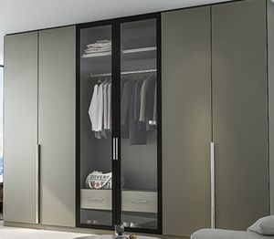 Muebles de almacenamiento de lujo modernos, armario convertible de madera maciza para dormitorio, para el hogar, Hotel, Villa, estilo de Panel - Product Image 5