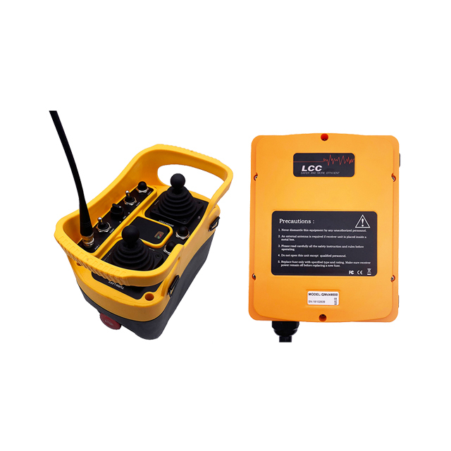 Q9000 Proportional 0-10V Voltage Tower Crane Joystick 2km Wireless Remote Control