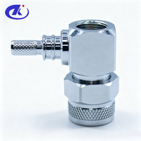 Connecteur coaxial RF TNC mâle R/A à sertir pour câble coaxial LMR200