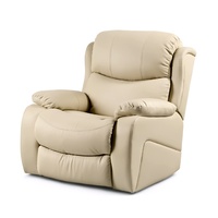 MEIMIN Fauteuil de loisir inclinable personnalisé en cuir Massage Salon Canapé Théâtre Ensemble de fauteuils inclinables avec télécommande