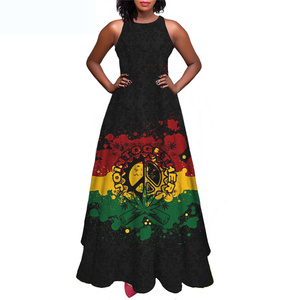 Moda bandera mexicana vestido de fiesta de verano Mujer para vacaciones al por mayor a granel elegante Camis niñas vestidos vestido sin mangas - Product Image 3