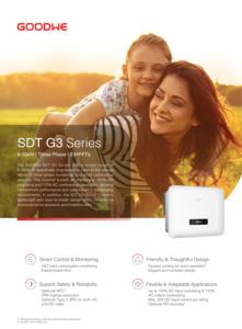 GoodWe SDT G3 ซีรีส์ 8kw 10kw 12kw 15kw 17kw 20kw 30kw ระบบโซลาร์เซลล์แบบเชื่อมต่อกับระบบไฟฟ้า 3 เฟส 2 MPPTs รุ่น SDT G3 ซีรีส์ Goodwe ระบบเชื่อมต่อกับระบบไฟฟ้า SDT G3 ซีรีส์ - Product Image 3
