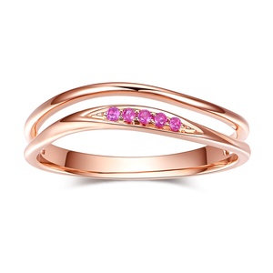 แหวนเงินแท้ 925 ประดับเพชรซิคอนจาก UM Jewelry ดีไซน์โดดเด่น ขัดเงาอย่างประณีต เหมาะสำหรับขายส่ง ของขวัญงานเลี้ยง งานครบรอบ หรืองานแต่งงาน - Product Image 2