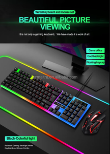 Neues G21B Wired <span class=keywords><strong>USB</strong></span> Mechanical Sense Tastatur-Mausset Licht emittierende Gaming-Ausrüstung für PC-<span class=keywords><strong>Computer</strong></span> grenz überschreitend - Product Image 5