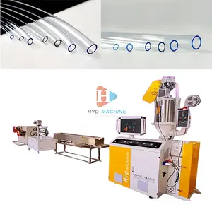 Máquina de fabricación de tubos de manguera de cloruro de polivinilo de PVC blando de plástico