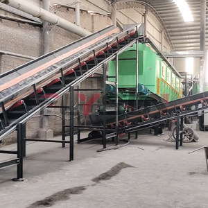 Large-scale Fully Automatic Municipal Solid <b>Waste</b> Screening and Treatment Equipment Aged <b>Waste</b> Sorting and Shredding Machine - Product Image 4