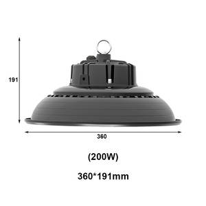 Projecteur LED UFO LEDEAST pour entrepôt, salle de sport, atelier, 100W 150W 200W, 150lm/W, garantie 5 ans, <span class=keywords><strong>prix</strong></span> usine personnalisé - Product Image 4