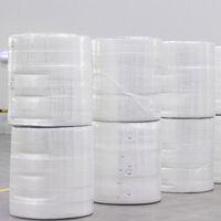 Usine personnalisé biodégradable écologique résistant à la déchirure 100% coton Spunlace tissu non tissé pour serviettes jetables pour le visage