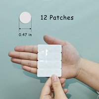 Patch anti-boutons OEM en forme d'ours à l'arbre à thé - Couvre-boutons invisible pour le visage - Qualité médicale, fabrication en marque blanche