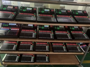 Bộ trộn âm thanh kỹ thuật số 32 kênh màn hình cảm ứng Bộ điều khiển <span class=keywords><strong>DJ</strong></span> hỗ trợ hiệu suất sân khấu iOS <span class=keywords><strong>Android</strong></span> Windows-Bộ trộn âm thanh - Product Image 4