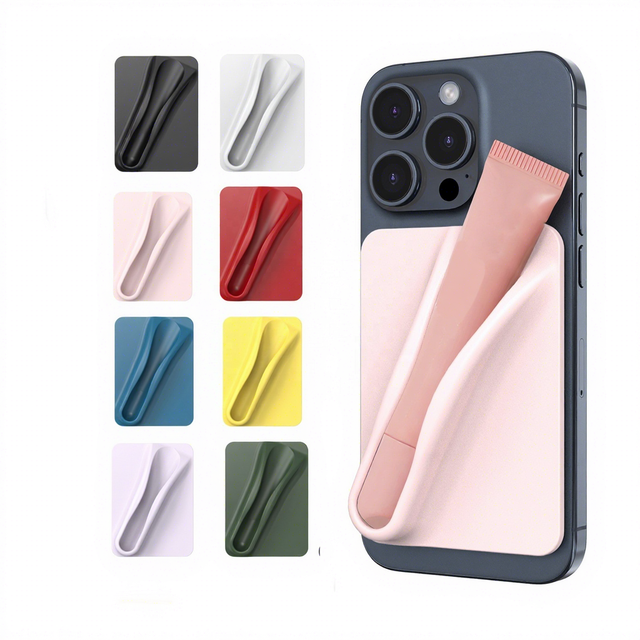 New Sticker for iPhone Lipgloss Cover Custom Logo Lipstick Lip Gloss Holder Phone Case for iPhone 17 16 Lip Balm Phone Case