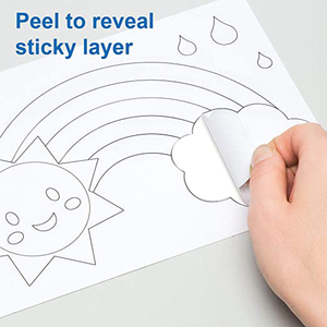 Montessori éducatif pour enfants pochoir dessins paillettes <span class=keywords><strong>sable</strong></span> <span class=keywords><strong>peinture</strong></span> Art Kit pour enfants papier Logo personnalisé unisexe enfants cadeau - Product Image 4